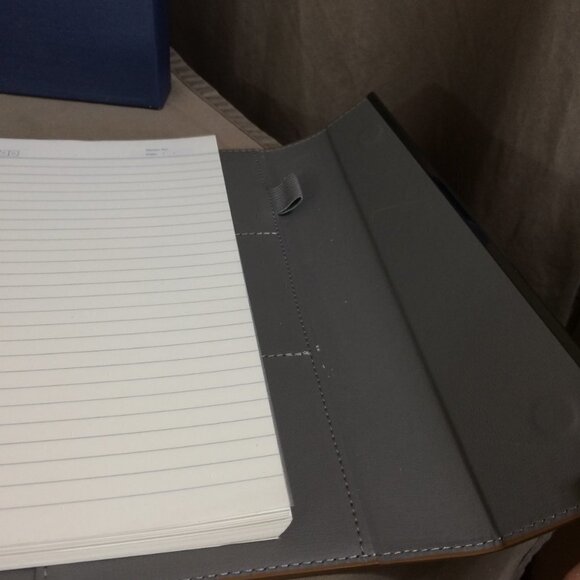 Melsbrinna Planner Date Book Any Year Unused Leather Cover Large 6 Ring - Picture 5 of 6